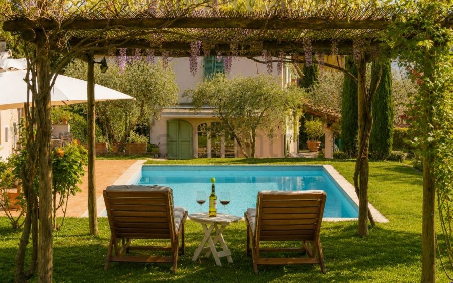 Elegante rustico con piscina sulle Colline Lucchesi